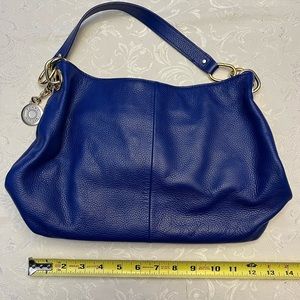 Tommy Hilfiger Handbag Blue Leather